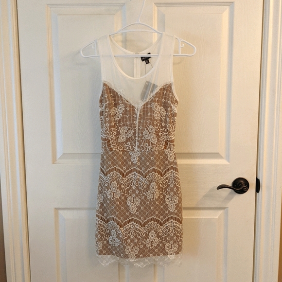 Lacy White Dress - Picture 1 of 8